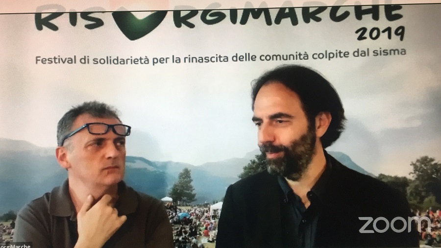 Tofoni e Marcore durante la conferenza stampa