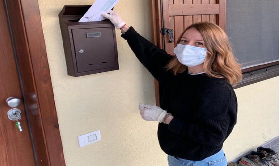 consegna mascherine 1