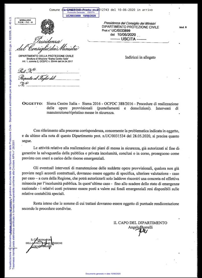 scongiurato il pericolo Borrelli