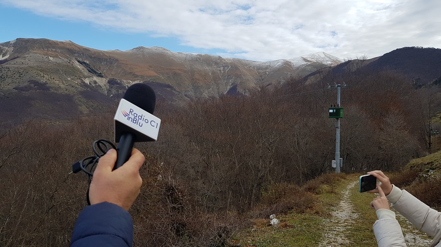 microfono radioc1inblu