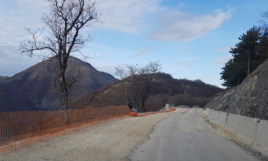 strada pian perduto lavori