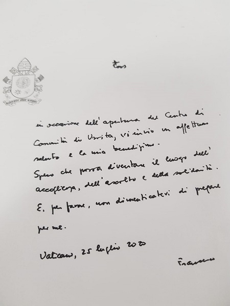 lettera papa