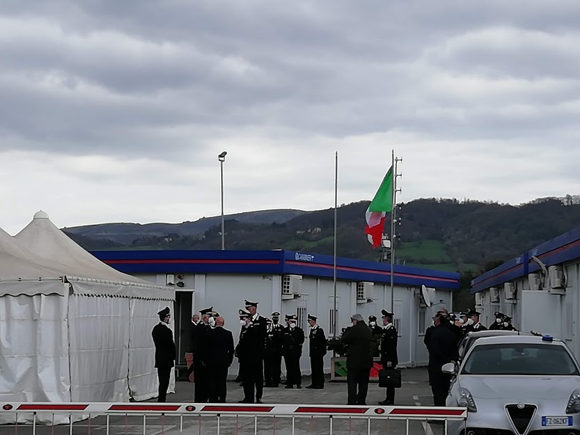 generale e sindaco a colloquio