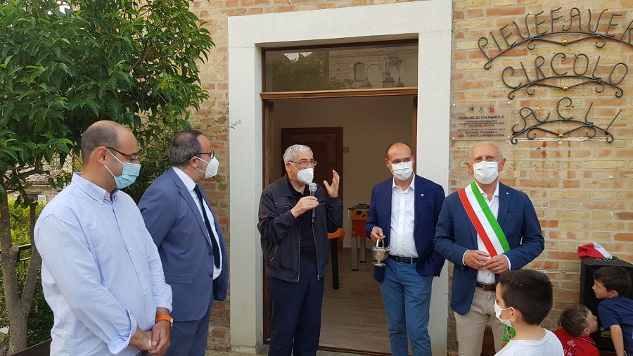 il momento della benedizione