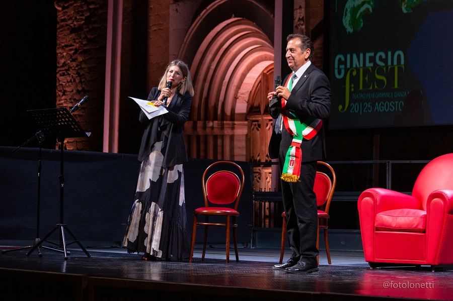 Carolina Di Domenico e Giuliano Giabocco credit Lonetti