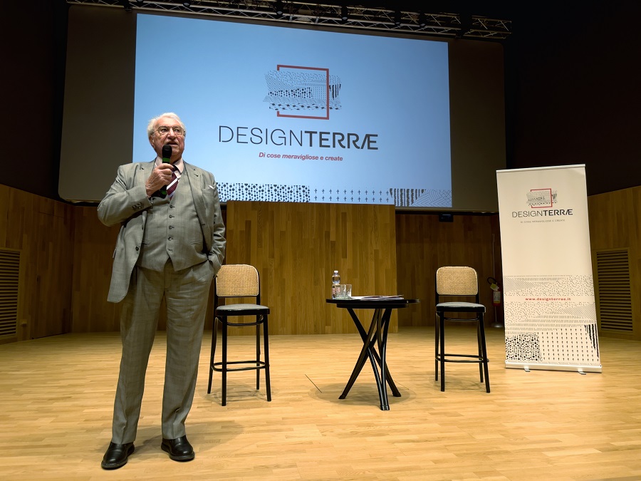 il pres. di Design Terrae Franco Moschini