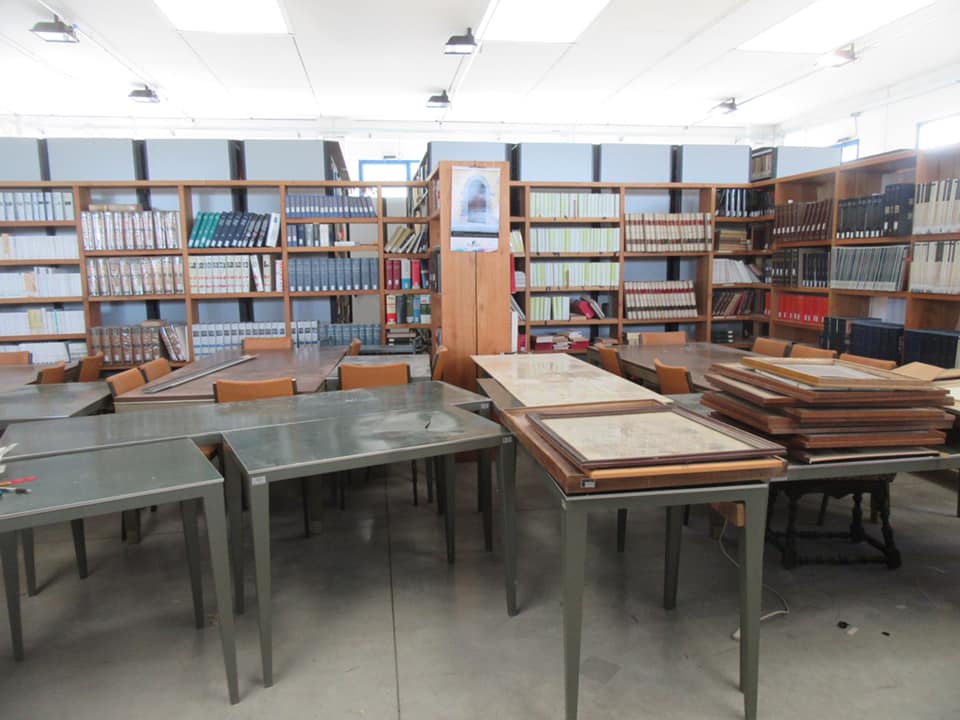 lavori per il trasferimento della Biblioteca Valentiana 2