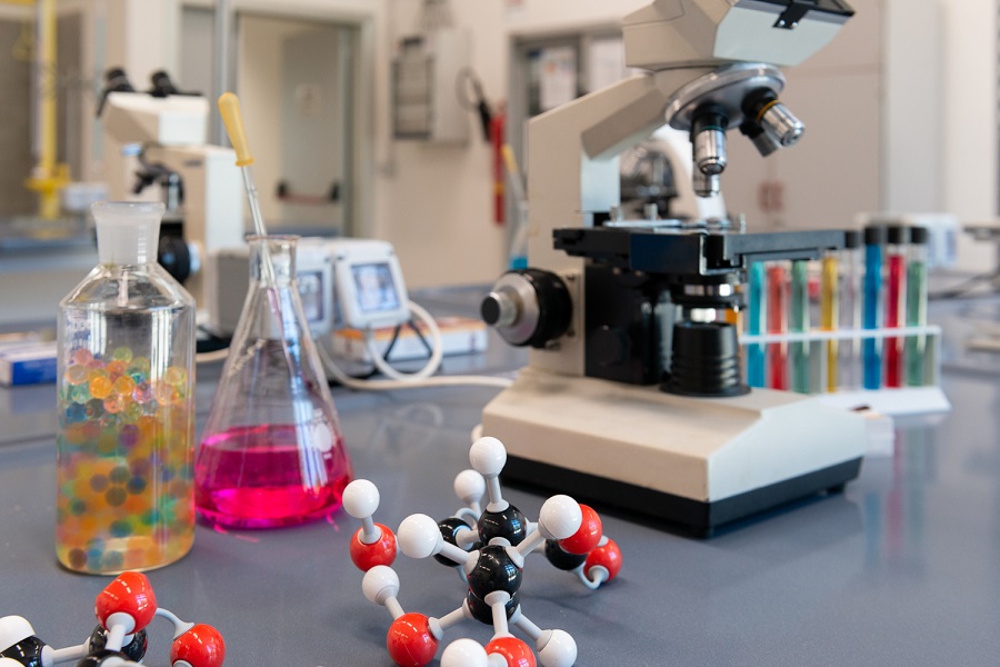 il nuovo lab di chimica 1