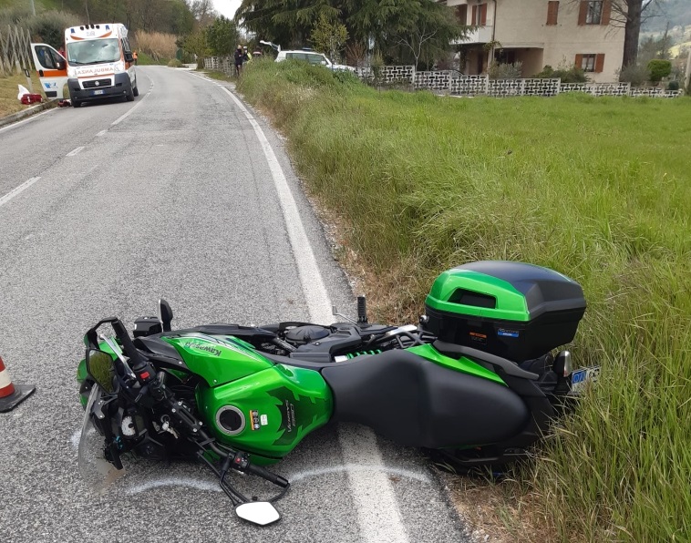 moto incidente