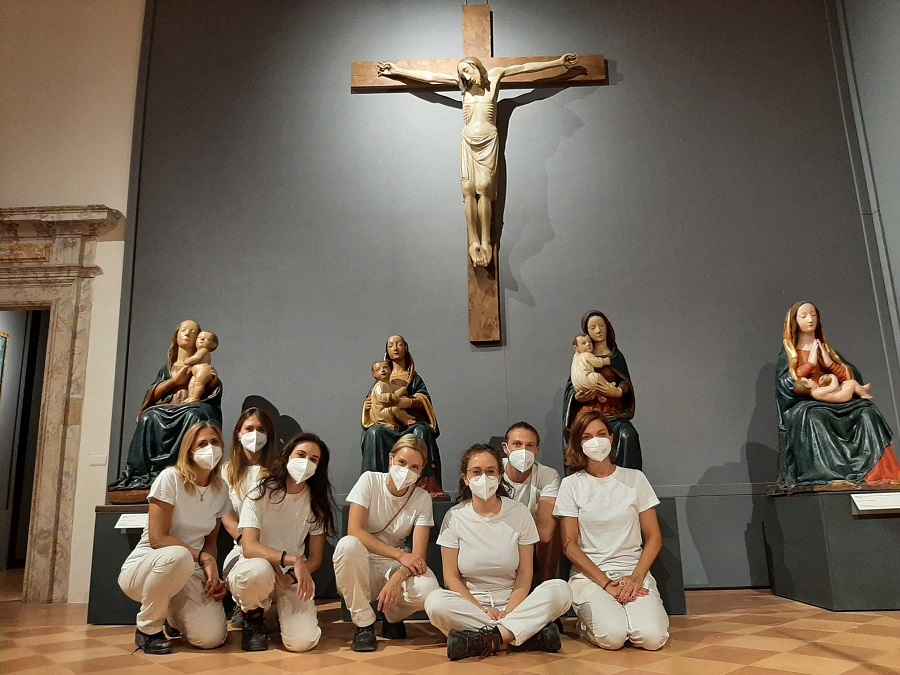 Foto restauro Istituto restauro MARec x dentro