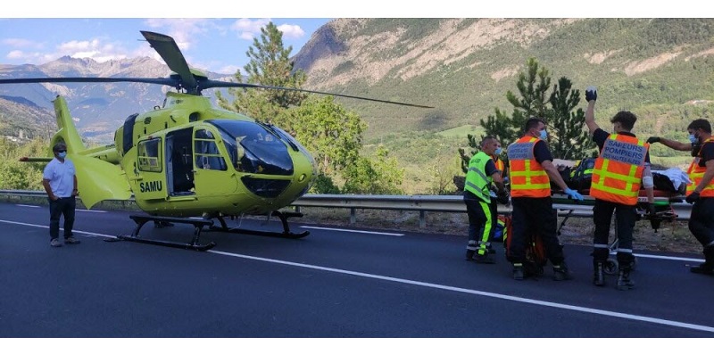Incidente Francia foto Le Dauphiné