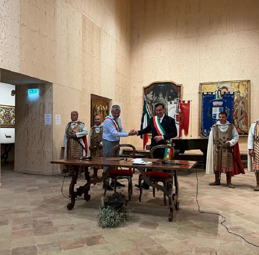 Patto di Amicizia Chieve e San Ginesio Sindaci