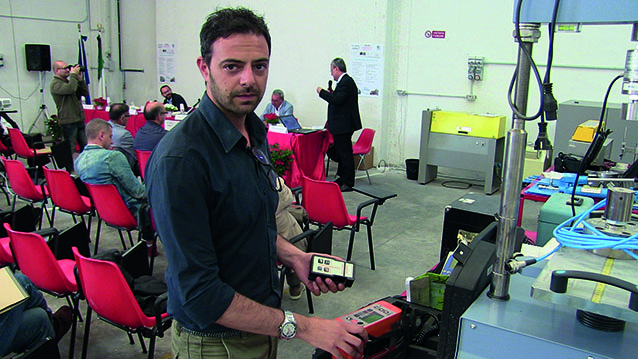 Filippo del Balzo e le nuove attrezzature per le analisi delle strutture