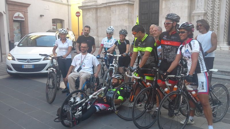 LA FOTO PRIMA DELLA PARTENZA