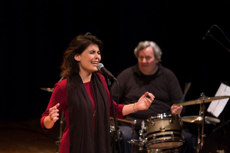 La vincitrice in un momento dellesibizione