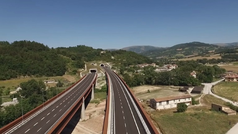 Viadotto Muccia e Galleria Rocchetta