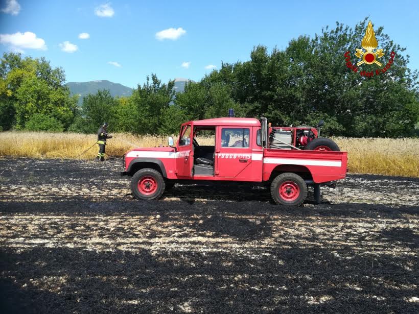 Vigili camoin su campo