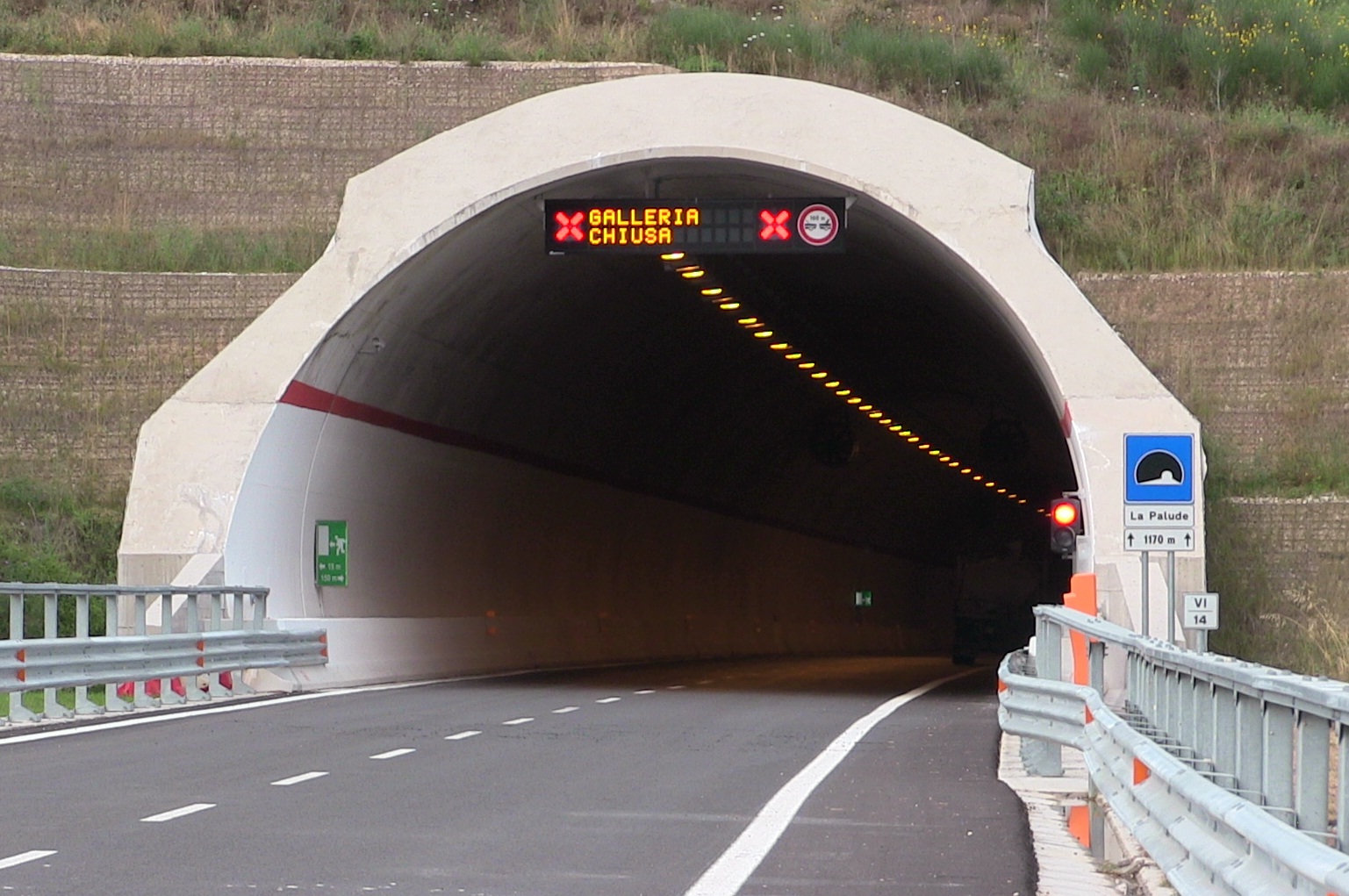 galleria la palude versante umbro