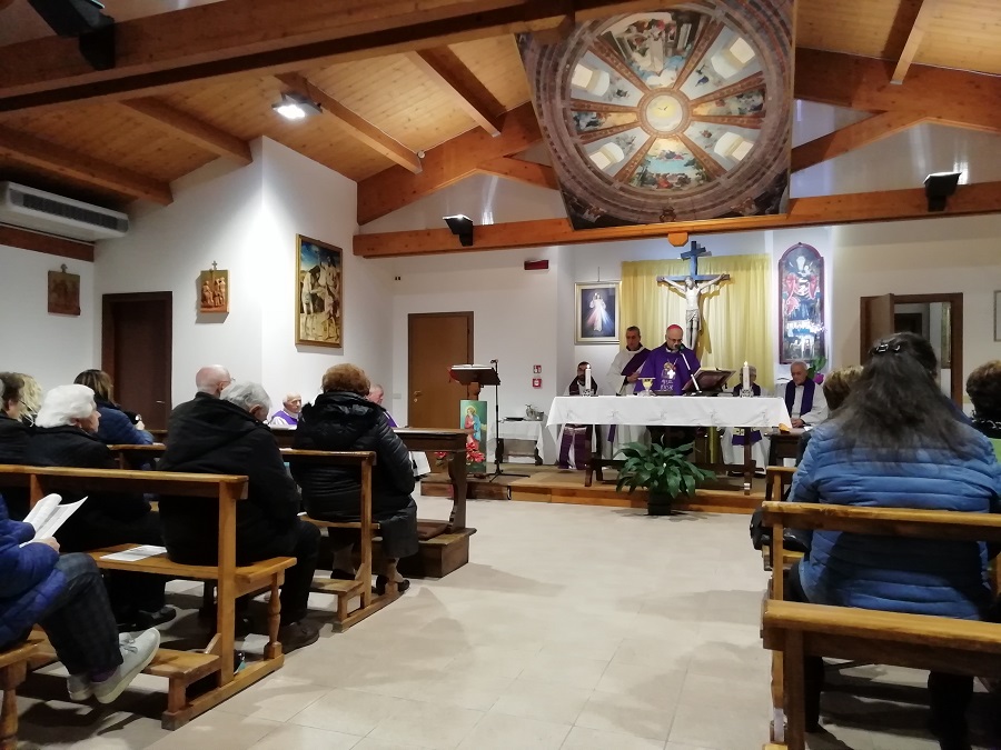 la messa del Mercoledì ceneri