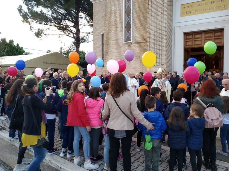palloncini chiesa