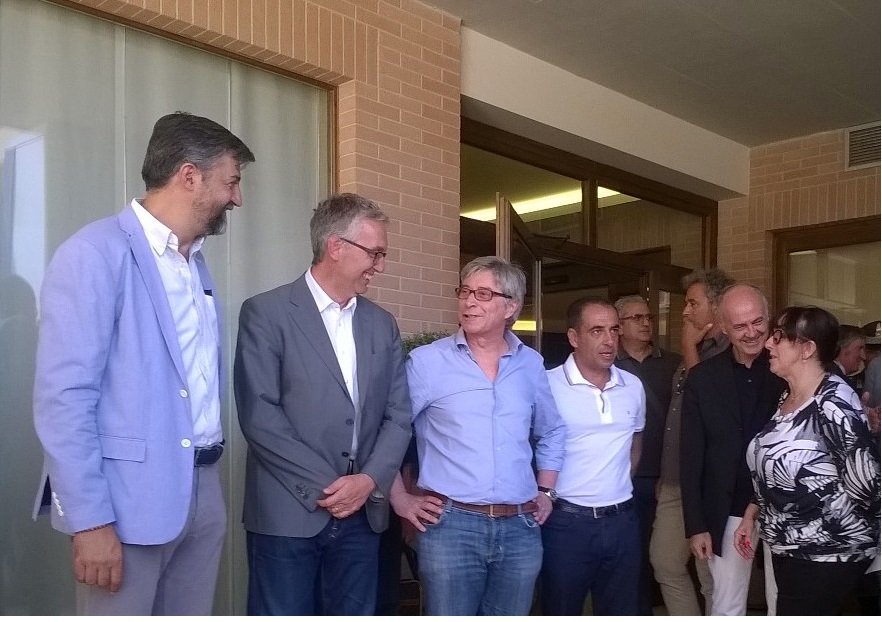 sindaco ceregioli pres ceriscioli commissario Errani e Francesco Comi