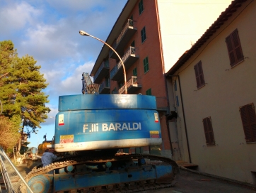 Camerino: Al via la demolizione di palazzo Toffee