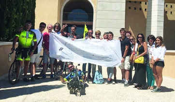 Paolo Vichi, concluso il pellegrinaggio di solidariet&agrave; per Fabrizio