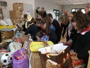 Dalla Romagna e da Fano carovana di solidariet&agrave; per i bambini di Muccia, Pieve Torina, Valfornace, Visso