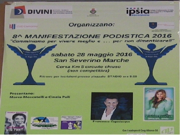 San Severino: "Camminiamo per vivere meglio e per non dimenticare"