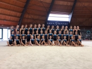 Stage dell'Asd Ginnica 3 di Roma, 45 ragazze si allenano al Palasport di Sarnano