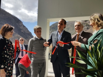 Svila: inaugurato un nuovo edificio. Palermo: "Far&ograve; costruire anche la prima casa dopo il sisma"