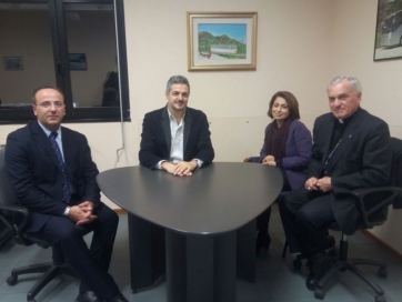 A Camerino il vice presidente della Camera dei Deputati Simone Baldelli