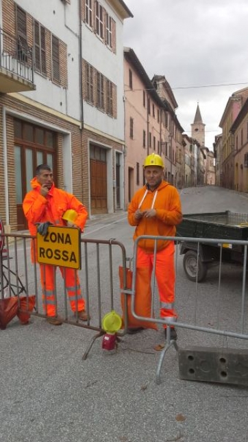 Caldarola, si restringe la zona rossa