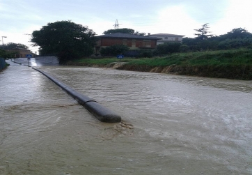 Bomba d'acqua su Tolentino. Danni ingenti per l'agricoltura