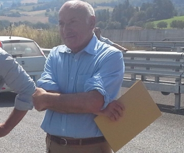 Muccia, pronta l'area per le casette