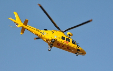 Incidente in superstrada tra  Serravalle e Colfiorito. Chiesto l'intervento dell'eliambulanza .