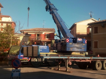 Camerino- Demolizioni a Borgo San Giorgio