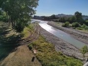 Fiume Chienti, nel vivo i lavori di deviazione del corso d&rsquo;acqua