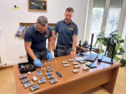 Blitz antidroga della Guardia di Finanza, due uomini finiscono ai domiciliari