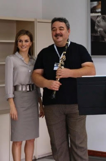 Camerino e Oviedo pi&ugrave; vicine grazie al clarinetto