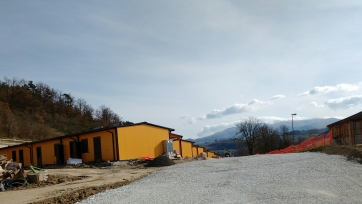Muccia- Si completa l&rsquo;area Pian di Giove. Sabato la consegna di 16 casette
