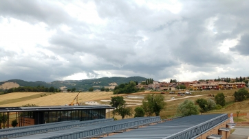 Cresce il futuro  di Unicam. Proseguono senza sosta i lavori nella nuova area Campus