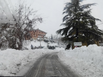 Ultimati i lavori di sgombro neve sulle strade provinciali. Transito normalizzato