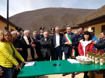 Consegnate le ultime 21 casette di Ussita