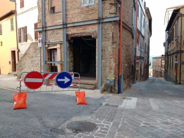 Camerino- Riaperta la viabilit&agrave; in via Roma. A breve torneranno fruibili anche via Parisani e piazza San Venanzio