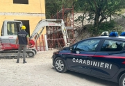 Lavorava in nero,sequestro del cantiere e tre denunciati