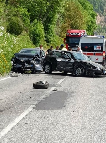 Incidente a San Severino, giovane trasportato in eliambulanza a Torrette