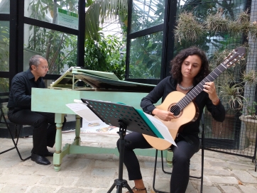 Concerto e letture per il 125&deg; della nascita di Ugo Betti. Pomeriggio di belle sensazioni all'orto Botanico di Unicam