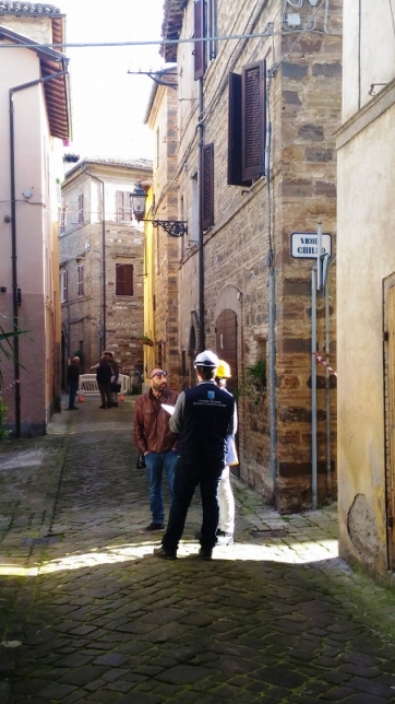 " Centro storico gravemente danneggiato"  Nuovo scenario a San Severino Marche
