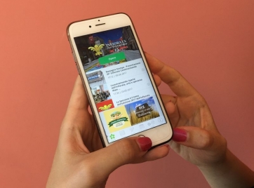 Castelraimondo, una Infiorata a portata di clic